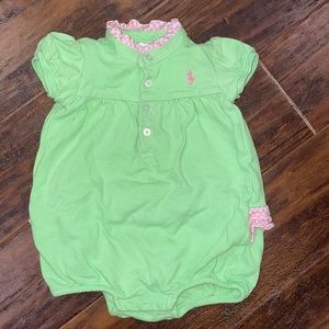 Ralph Lauren Baby Girl Onesie 9 Months